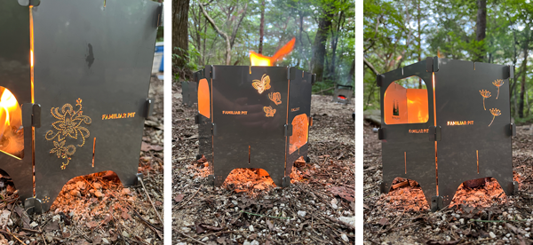 浮かび上がる模様3種